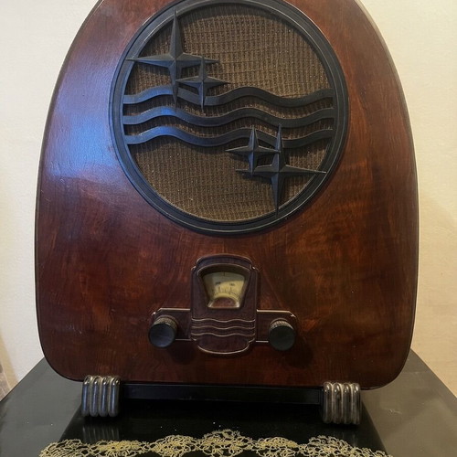 Philips Art Deco radio 1930s vintage collector's piece