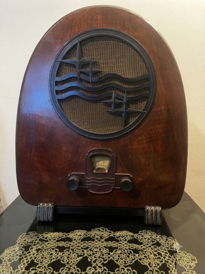Philips Art Deco radio 1930s vintage collector's piece