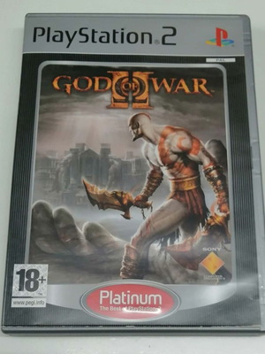 God of War 2 Platinum PS2 game, Greek