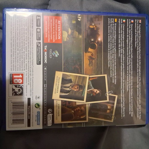 Alone in the Dark PS5 like new