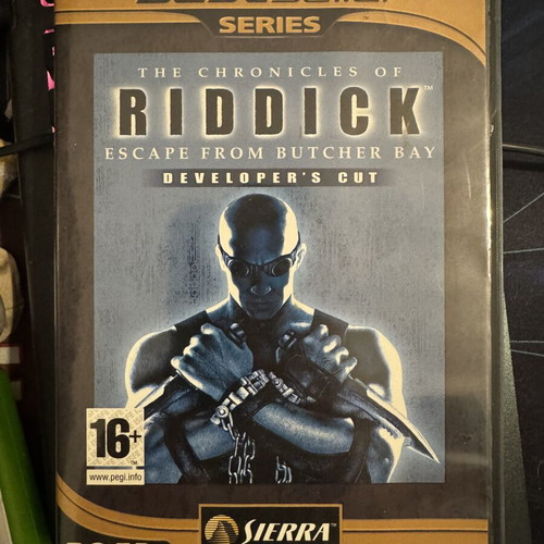 Riddick Escape From Butcher Bay PC game like new