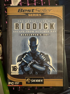 Riddick Escape From Butcher Bay PC game like new