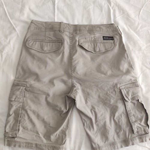 Funky Buddha men's cargo shorts, size 28, beige