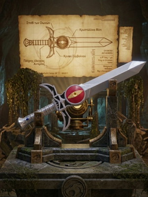 Dagger of Omens 3D printed ThunderCats prop