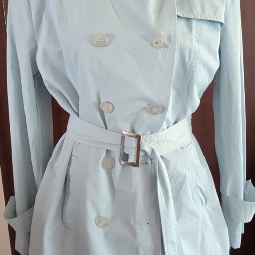 Summer trench coat like new, turquoise, sizes M-L, be mine