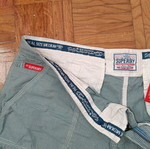 Superdry medium checkered shorts like new