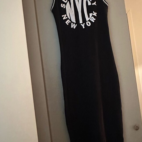 Superdry Midi Casual Dress, black, size S
