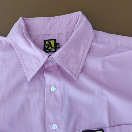 A-Style Pink Shirt XL like new with Graphic Logo
