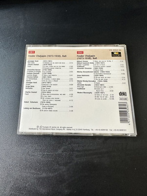 Feodor Chaliapin Great Voices of the Opera 2 CD Box