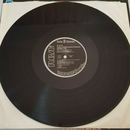 Perez Prado And His Orchestra Mambo Fire vinyl used, Latin