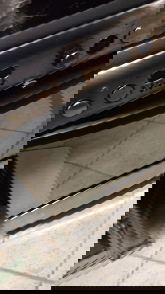 Ηλεκτρική κουζίνα INDESIT σε καφέ χρώμα με κεραμικές εστίες