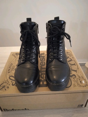 Refresh ankle boots used, black, size 37