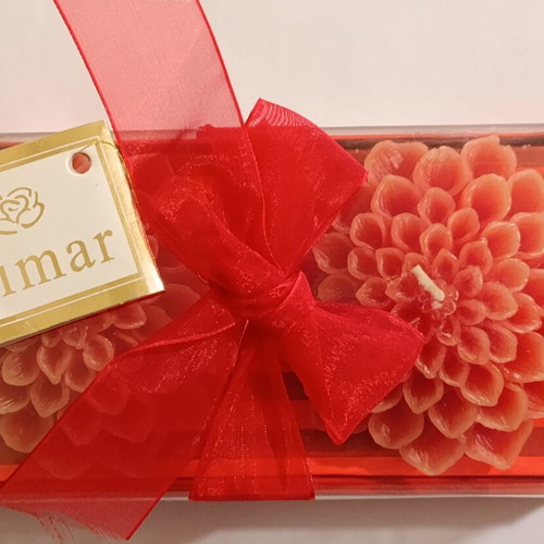 Trimar scented flower candles new with gift box