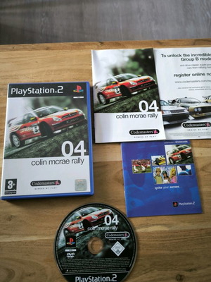 Colin McRae Rally 04 PlayStation 2 complete with manual