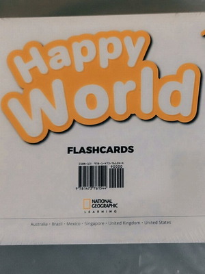 Flashcards Happy World 1 National Geographic like new