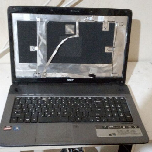 Acer Aspire 7540G laptop used for parts without screen