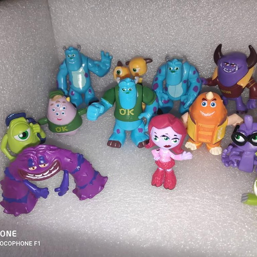 Monsters University Disney Pixar collectible figure set of 11 like new