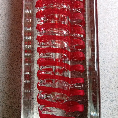 Murano vase 26.5/8 cm like new