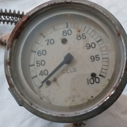 Set of 3 used MotoMeter and VDO measuring instruments