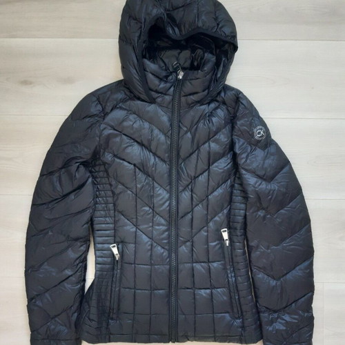 Calvin Klein premium down lightweight packable jacket, black, M