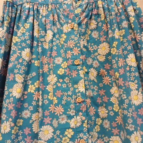 Lc Waikiki Summer Dress for Girls 6-7 Years Like New, Blue Floral