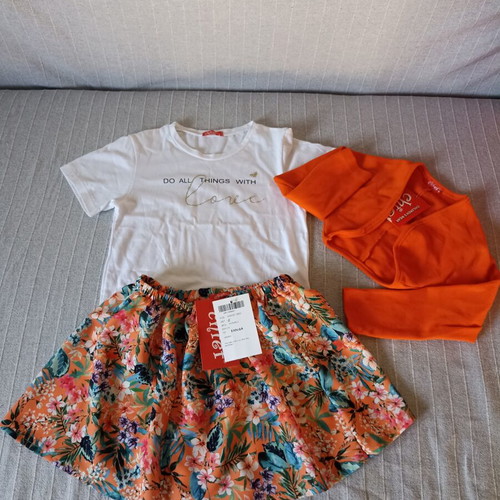 Girls' summer set new, size 6