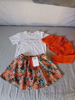 Girls' summer set new, size 6