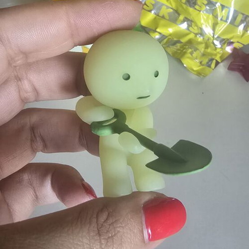 Smiski Construction Series Digging a Hole figure new