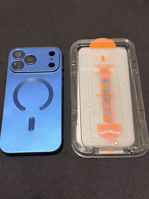 Θήκη για iPhone 17 Pro Max με προστατευτικό τζαμάκι καινούργιο