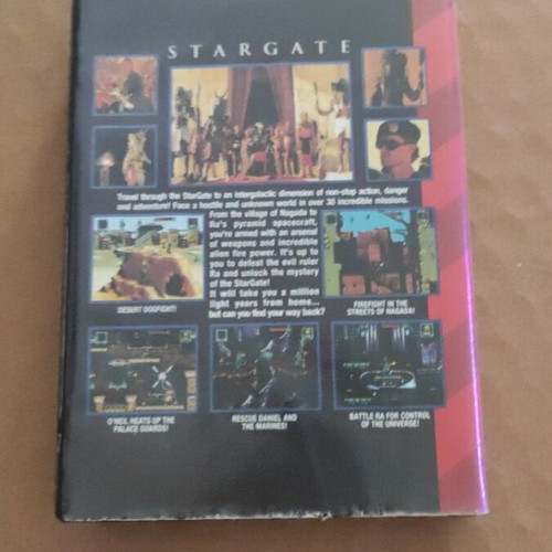 Stargate Sega game used, adventure