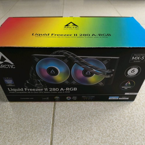 Arctic Liquid Freezer II 280 A-RGB new computer water cooler