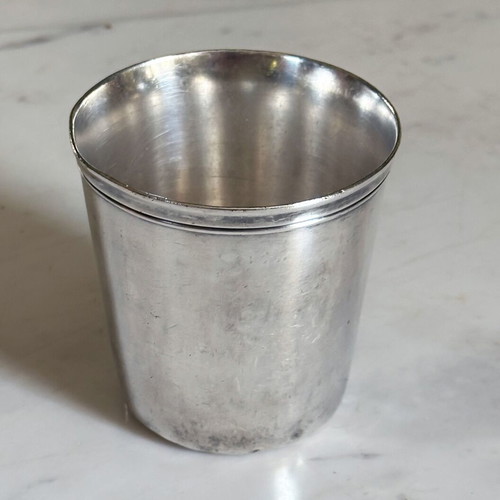 Christofle Silver-Plated Antique Cup from France 1910 used