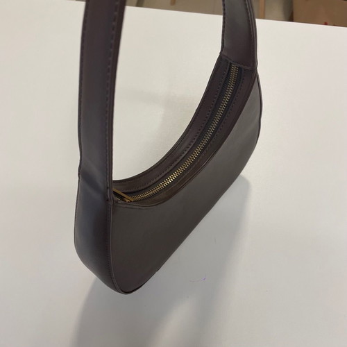 Brown vegan leather bag Brandy Melville new