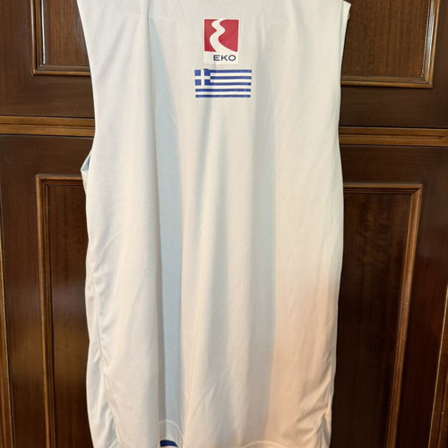 Authentic Greece National Basketball Training Jersey Reversible
