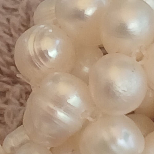 Handmade freshwater pearl necklace