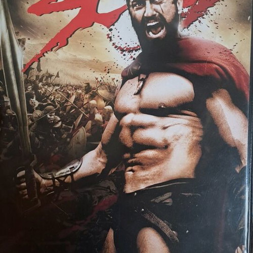 300 DVD movie like new, action adventure drama with subtitles