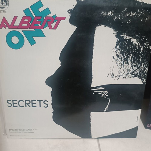 Albert One Secrets / For Your Love 12" Italodisco vinyl