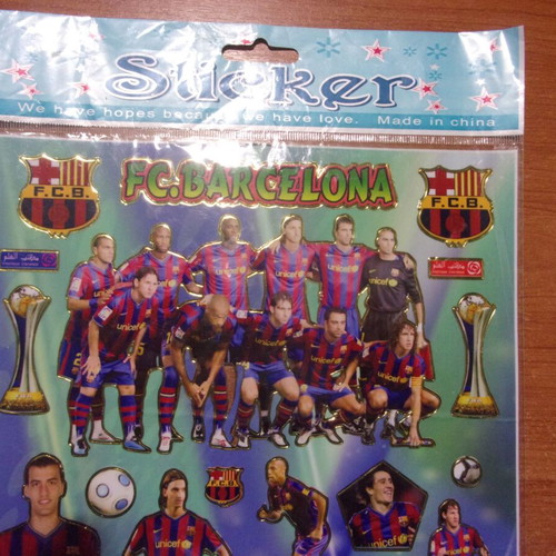 Barcelona stickers like new