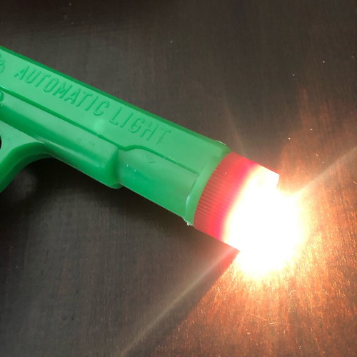 Polfi toys No101 flashlight gun like new, 1970’s