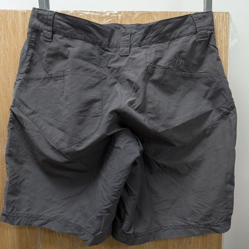 Mammut ladies tracking shorts like new, size 38/M, gray