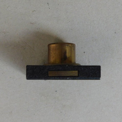 Furniture drawer lock with bronze cylinder 5.5 x 4 cm