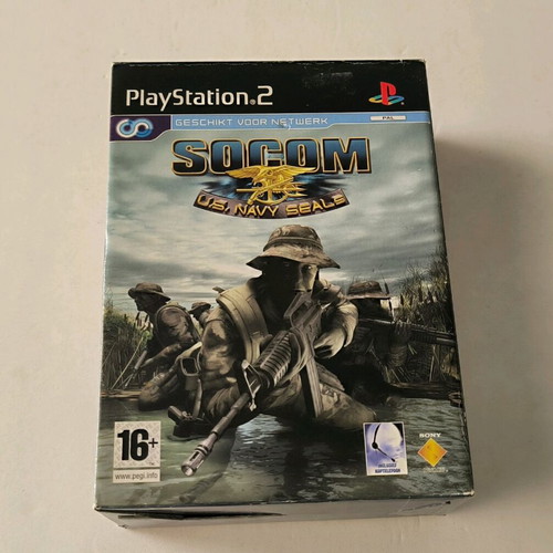 Playstation 2 Socom US Navy Seals Collector's Edition μεταχειρισμένο, ολλανδική έκδοση