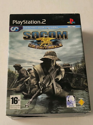 Playstation 2 Socom US Navy Seals Collector's Edition употребяван, холандско издание