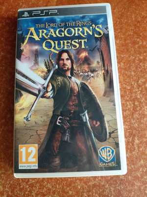 Lord of the Rings Aragorn's Quest PSP like new without manual