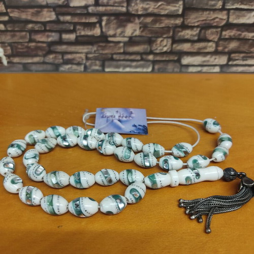 Worry beads camel bone new with tag
