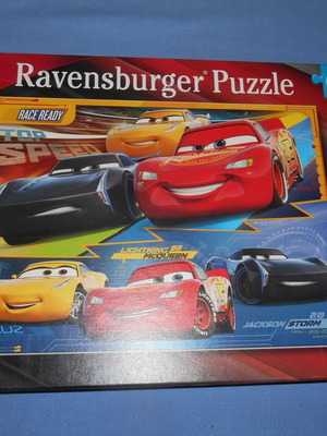 Puzzle Cars Ravensburger 100 XXL μεταχειρισμένο, πλήρες σετ