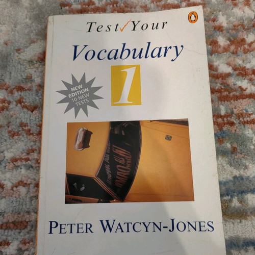 Test Your Vocabulary 1 used, with notes