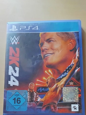 WWE2K24 PS4 game like new