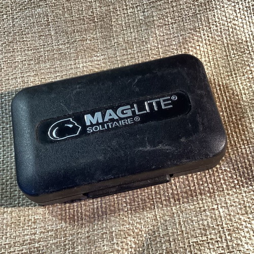 Maglite Solitaire Mini Flashlight Silver New