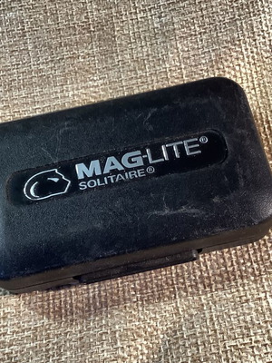 Maglite Solitaire Mini Flashlight Silver New